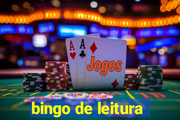 bingo de leitura